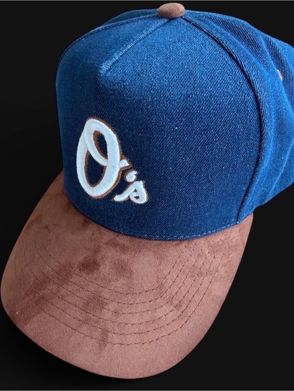Baltimore Orioles 
Blue and Brown 'O's' Men's Baseball Cap